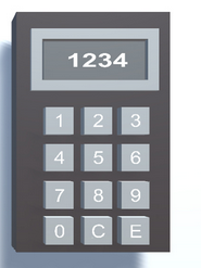 A picture of a keypad we found on Google